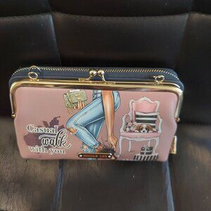 NWOT Nicole Lee Wallet and Coin Purse Crossbody